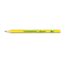 Dixon Ticonderoga Ticonderoga Laddie Woodcase Pencil, HB (#2), Black Lead, Yellow Barrel, Dozen