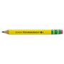 Dixon Ticonderoga Golf Pencils, HB (#2), Black Lead, Yellow Barrel, 72/Box