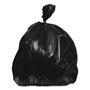 Heritage Bag High-Density Waste Can Liners, 60 gal, 17 microns, 38" x 60", Black, 200/Carton