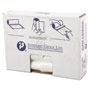 InteplastPitt High-Density Commercial Can Liners Value Pack, 30 gal, 11 microns, 30" x 36", Clear, 500/Carton