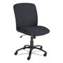 Safco Uber Big and Tall Series High Back Chair, Supports up to 500 lbs., Black Seat/Black Back, Black Base