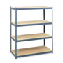 Safco Steel Pack Archival Shelving, 69w x 33d x 84h, Gray