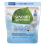 Seventh Generation Natural Laundry Detergent Packs, Powder, Unscented, 45 Packets per Pack