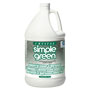 Simple Green Crystal Industrial Cleaner/Degreaser, 1gal, 6/Carton