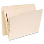 Universal Reinforced Top Tab Folders with One Fastener, 1/3-Cut Tabs, Letter Size, Manila, 50/Box