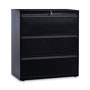 Alera Lateral File, 3 Legal/Letter/A4/A5-Size File Drawers, Black, 36" x 18" x 39.5"