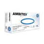 AMBITEX® EconoFit Plus Powder-Free Polyethylene Gloves, Large, Clear, 200/Pack, 10 Packs/Carton