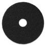 Americo® Stripping Pads, 20" Diameter, Black, 5/CT