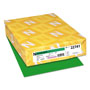 Astrobrights Color Cardstock, 65 lb, 8.5 x 11, Gamma Green, 250/Pack