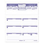 At-A-Glance Flip-A-Week Desk Calendar Refill, 7 x 6, White Sheets, 12-Month (Jan to Dec): 2024