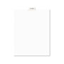 Avery Avery-Style Preprinted Legal Bottom Tab Dividers, Exhibit M, Letter, 25/Pack