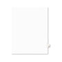 Avery Preprinted Legal Exhibit Side Tab Index Dividers, Avery Style, 10-Tab, 22, 11 x 8.5, White, 25/Pack