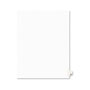 Avery Preprinted Legal Exhibit Side Tab Index Dividers, Avery Style, 10-Tab, 25, 11 x 8.5, White, 25/Pack