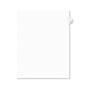 Avery Preprinted Legal Exhibit Side Tab Index Dividers, Avery Style, 10-Tab, 78, 11 x 8.5, White, 25/Pack