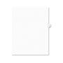 Avery Preprinted Legal Exhibit Side Tab Index Dividers, Avery Style, 26-Tab, J, 11 x 8.5, White, 25/Pack