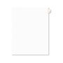 Avery Preprinted Legal Exhibit Side Tab Index Dividers, Avery Style, 10-Tab, 1, 11 x 8.5, White, 25/Pack