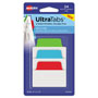 Avery Ultra Tabs Repositionable Standard Tabs, 1/5-Cut Tabs, Assorted Primary Colors, 2" Wide, 24/Pack