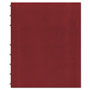 Blueline MiracleBind Notebook, 1 Subject, Medium/College Rule, Red Cover, 11 x 9.06, 75 Sheets