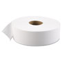 Boardwalk JRT Bath Tissue, Jumbo, Septic Safe, 1-Ply, White, 3 5/8 in x 4000 ft, 6/Carton