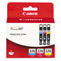 Canon 4547B005 (CLI-226) Ink, Cyan/Magenta/Yellow, 3/PK