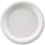 Chinet Classic Paper Plates, 8 3/4" dia, White, 125/Pack