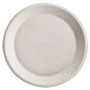 Chinet Savaday Molded Fiber Plates, 10", Cream, Round, 500/Carton