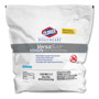 Clorox VersaSure Cleaner Disinfectant Wipes, 1-Ply, 12" x 12", White, 110 Towels/Pouch