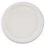Dart Bare Eco-Forward Clay-Coated Paper Dinnerware, Plate, 8 1/2" dia, 500/Carton