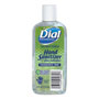 Dial Antibacterial Gel Hand Sanitizer with Moisturizers, 4 oz Flip-Top Bottle, 24/Ctn