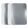 Durable Packaging Flat Board Lids for 2.25 lb Oblong Pans, 500 /Carton