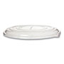 Eco-Products 100% Recycled Content Pizza Tray Lids, 14 x 14 x 0.2, Clear, 50/Carton