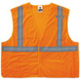 Ergodyne GloWear 8215BA Type R Class 2 Econo Breakaway Mesh Vest, Orange, 2XL/3XL