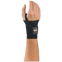 Ergodyne ProFlex 4000 Wrist Support, Left-Hand, Medium (6-7"), Black