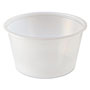 Fabri-Kal Portion Cups, 2 oz, Clear, 2500/Carton