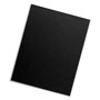 Fellowes Futura Binding System Covers, Square Corners, 11 x 8 1/2, Black, 25/Pack