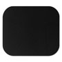 Fellowes Polyester Mouse Pad, Nonskid Rubber Base, 9 x 8, Black