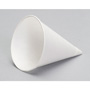 Genpak Rolled Rim Paper Cone Cup Caddy Pack, 4 1/2 OZ