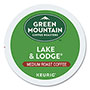 Green Mountain Lake and Lodge Coffee K-Cups, Medium Roast, 24/Box