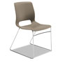 Hon Motivate High-Density Stacking Chair, Shadow Seat/Shadow Back, Chrome Base, 4/Carton