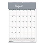 House Of Doolittle Academic Year Bar Harbor Recycled Wirebound Monthly Wall Calendar, 12 x 17, White/Blue Sheets, 12-Month (Aug-July): 2023-2024