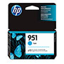 HP 951, (CN050AN) Cyan Original Ink Cartridge