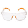 KleenGuard™ Maverick Safety Glasses, Clear/Orange, Polycarbonate Frame