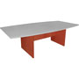 Lorell Conference Table Base 28"H, w/Modesty Panel, Cherry