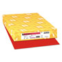 Neenah Paper Color Paper, 24 lb, 11 x 17, Re-Entry Red, 500/Ream