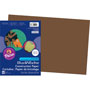 Pacon Construction Paper, 58 lbs., 12 x 18, Dark Brown, 50 Sheets/Pack