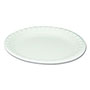 Pactiv Unlaminated Foam Dinnerware, Plate, 10.25" Diameter, White, 540/Carton