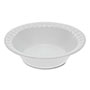 Pactiv Unlaminated Foam Dinnerware, Bowl, 5 oz, 4.5" Diameter, White, 1,250/Carton