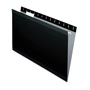 Pendaflex Colored Reinforced Hanging Folders, Legal Size, 1/5-Cut Tab, Black, 25/Box