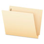 Pendaflex Manila End Tab Expansion Folders with Two Fasteners, 14-pt., 2-Ply Straight Tabs, Letter Size, 50/Box