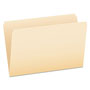 Pendaflex Manila File Folders, Straight Tab, Legal Size, 100/Box